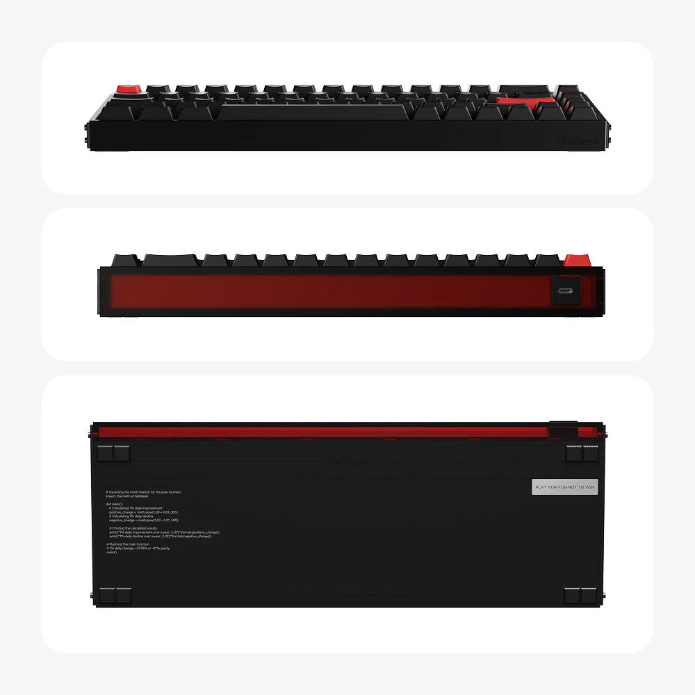 MADE68 Ultra+ Black Hall Effect Gaming Keyboard - Image 23