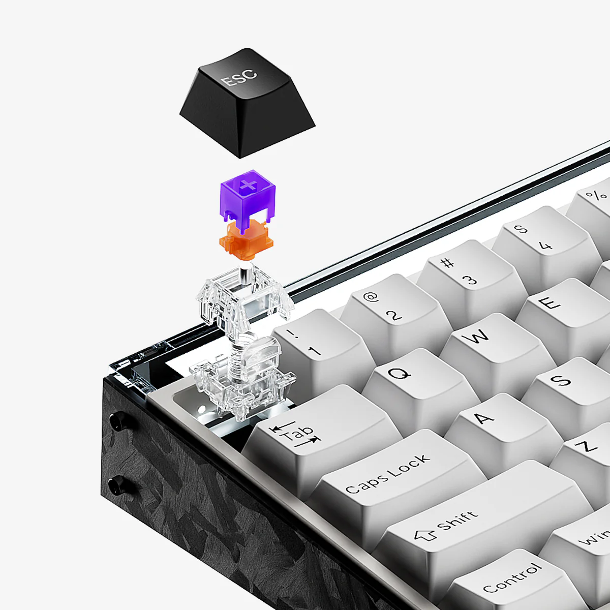 MADE68 Ultra+ Black Hall Effect Gaming Keyboard - Image 9