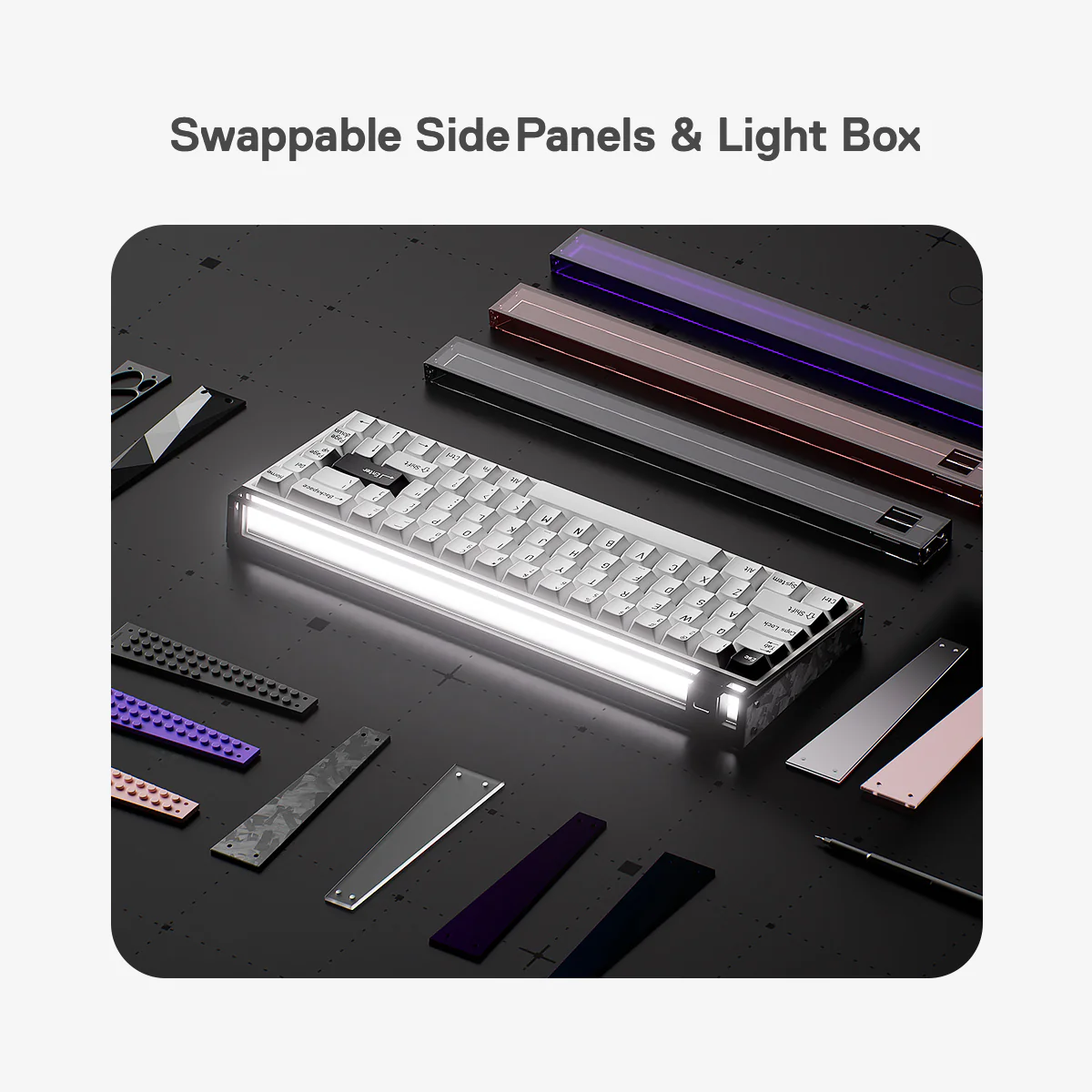 MADE68 Ultra+ Black Hall Effect Gaming Keyboard - Image 6