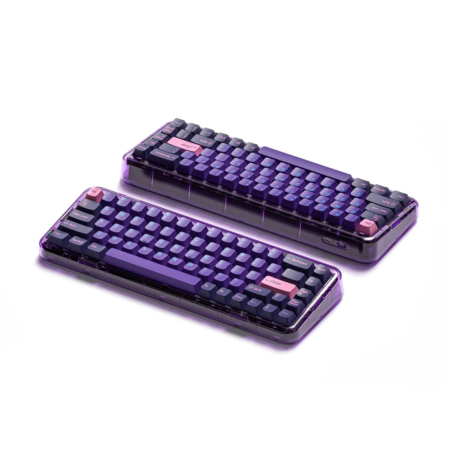 MOJO68 Mechanical Keyboard Neon - Image 3