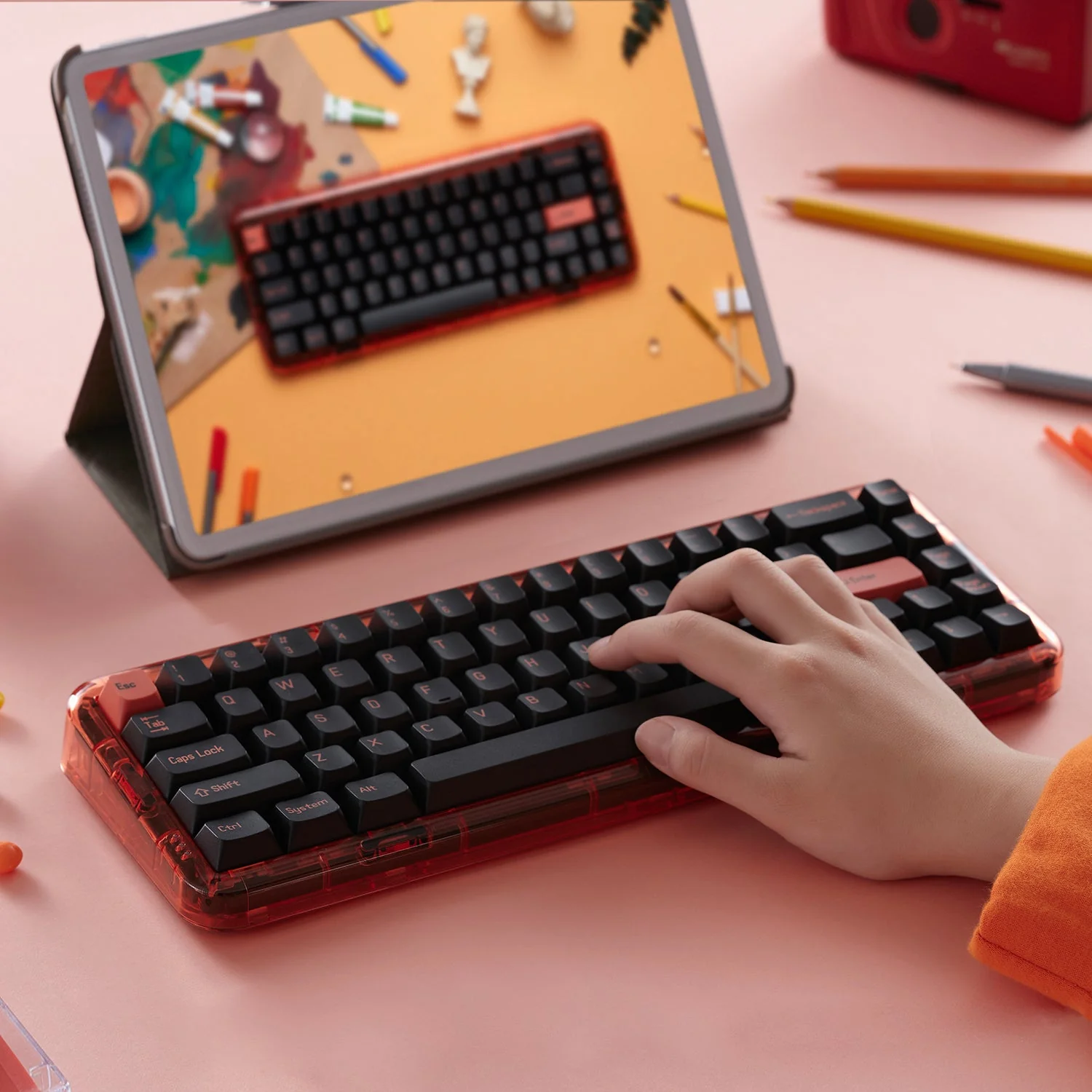 MOJO68 Mechanical Keyboard Pigeon - Image 5