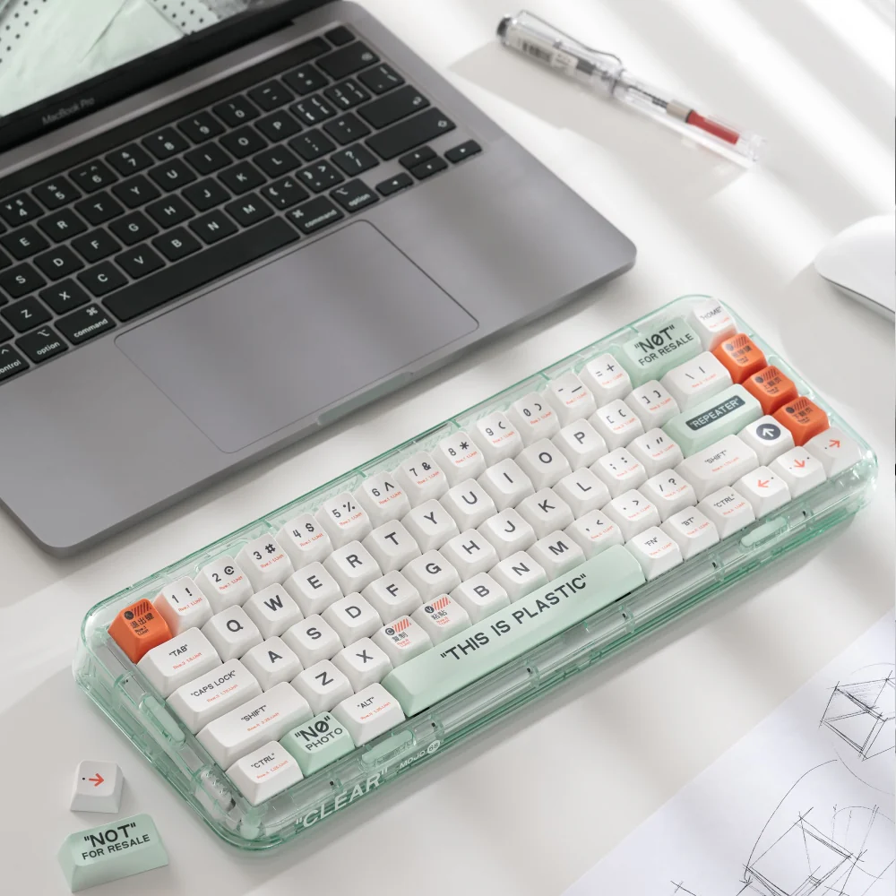 MOJO68 Mechanical Keyboard Plastic - Image 5
