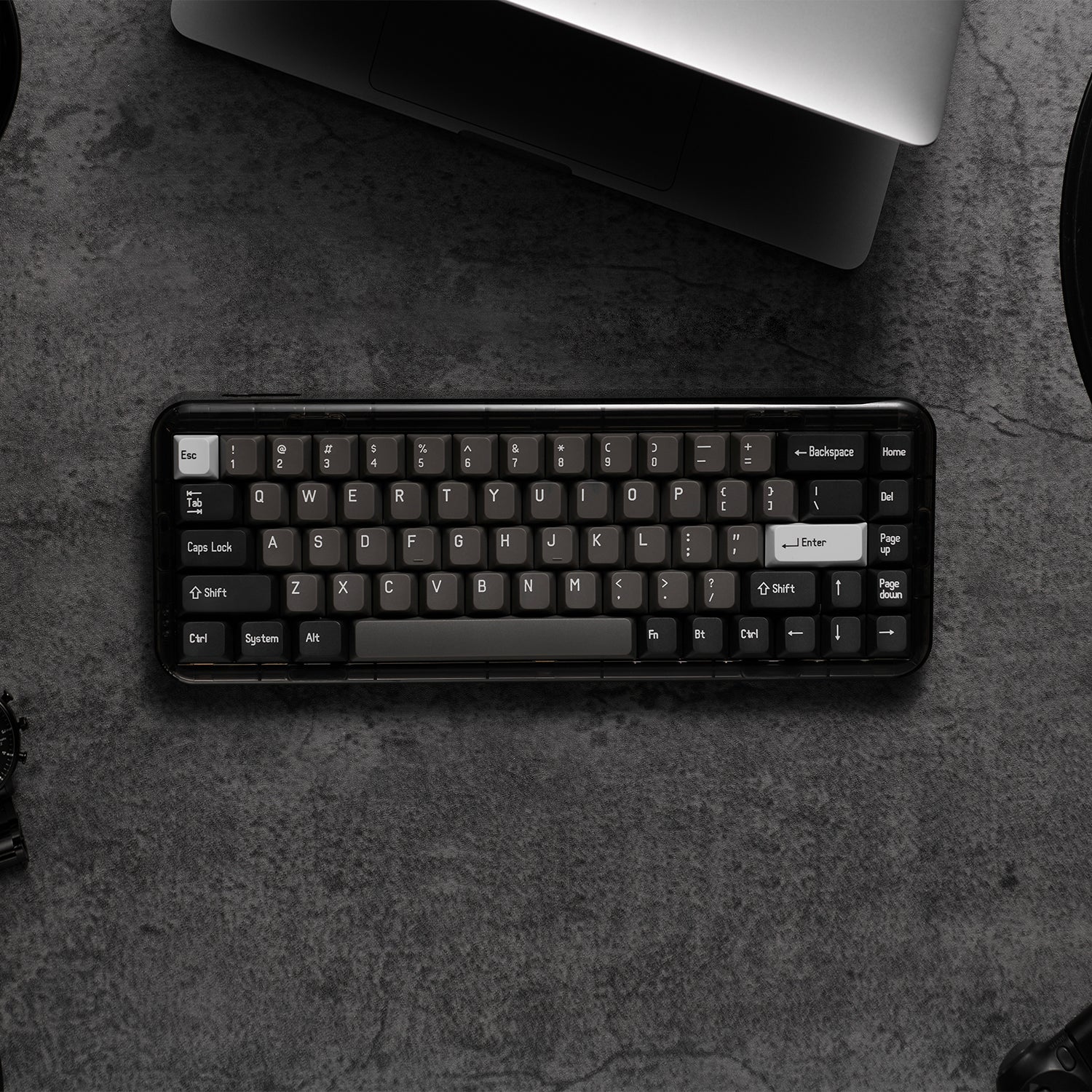 MOJO68 Mechanical Keyboard Retro - Image 4