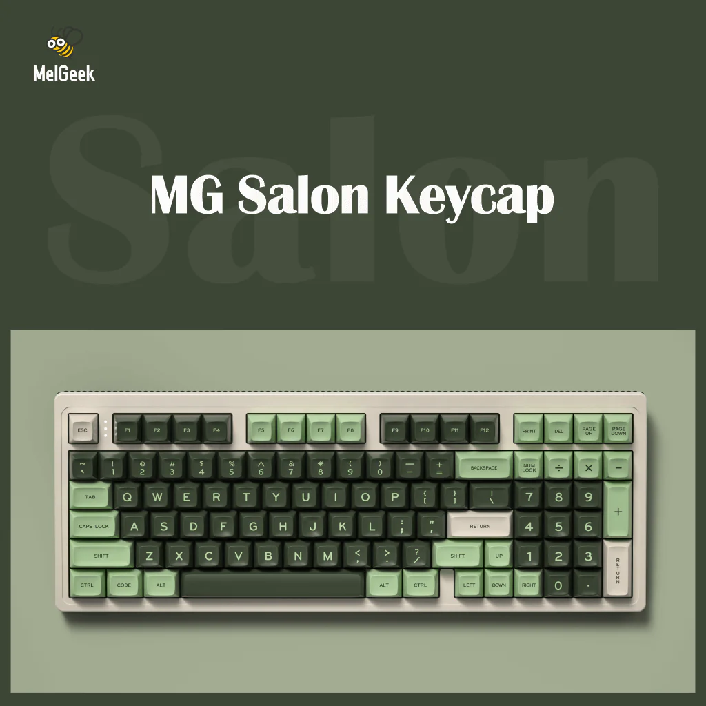 MelGeek Keycap Re-Cap MG Fishing MG Salmon MG Salon Keycaps in Stock - Image 5