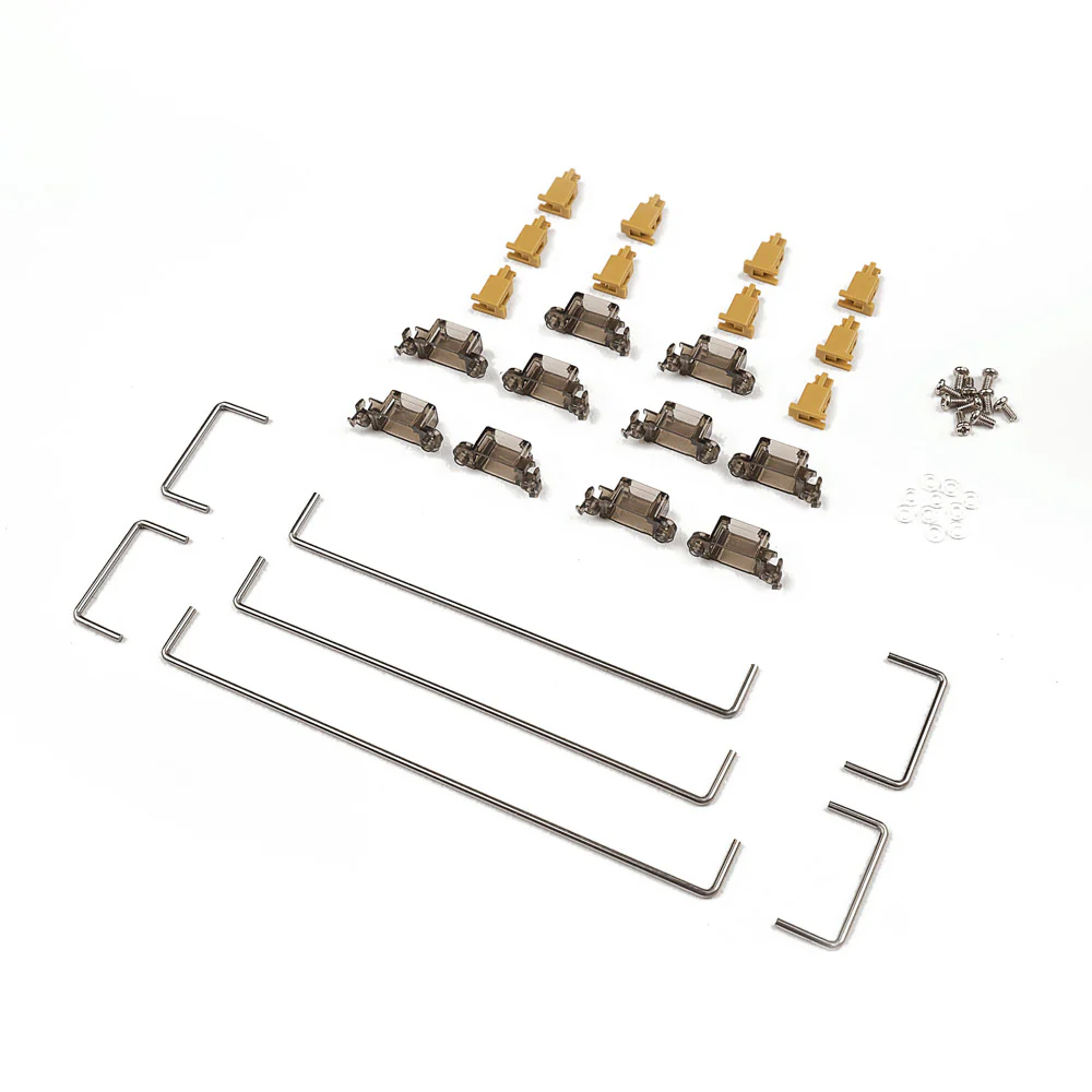 MelGeek Transparent PCB Screw in Stabilizer for Mechanical Keyboard - Image 5
