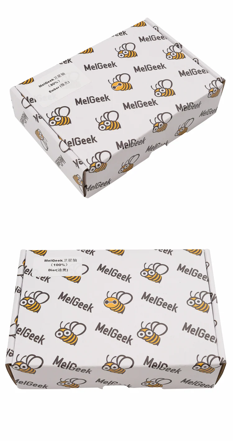 MelGeek Transparent PCB Screw in Stabilizer for Mechanical Keyboard - Image 8