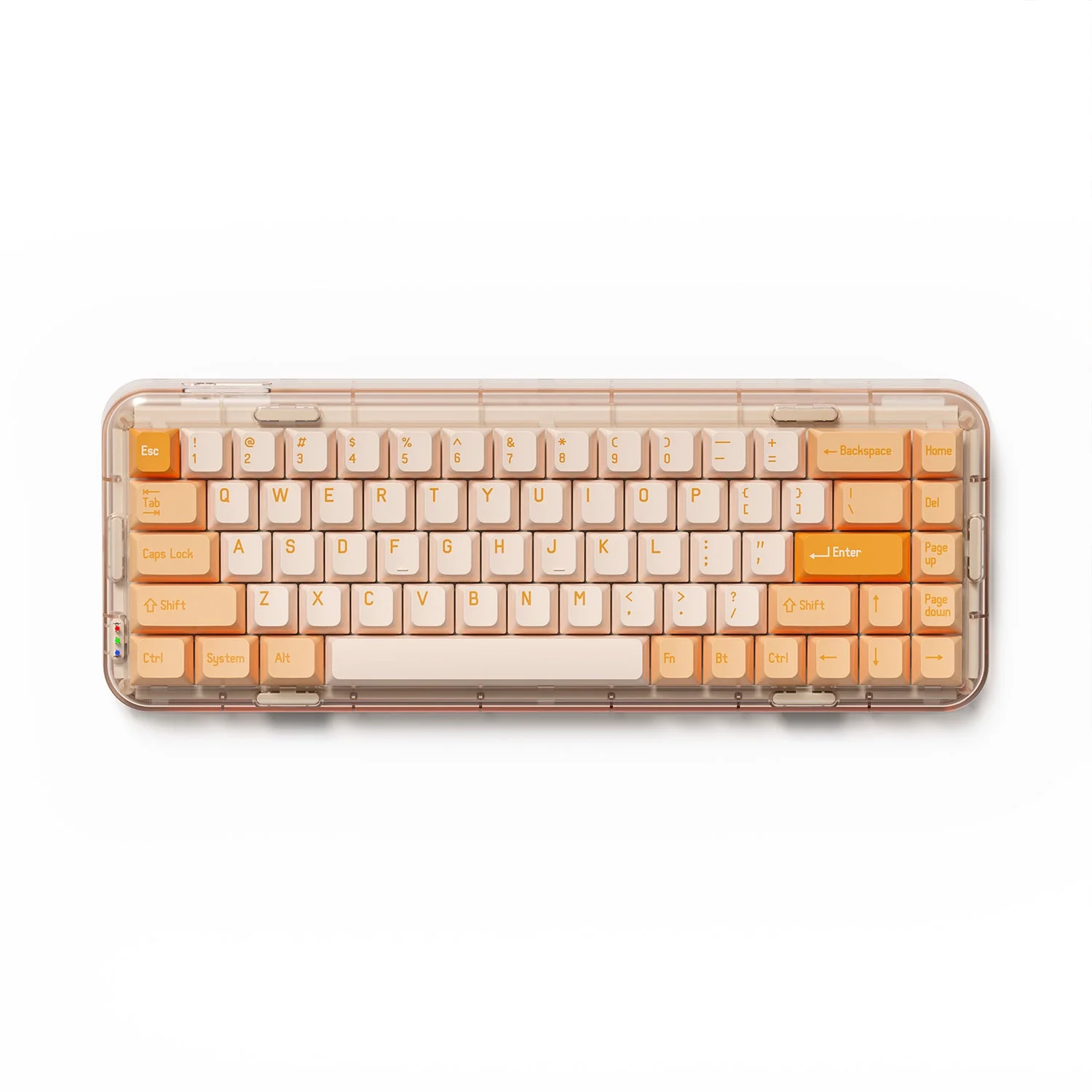 MOJO68 Mechanical Keyboard Rose - Image 3