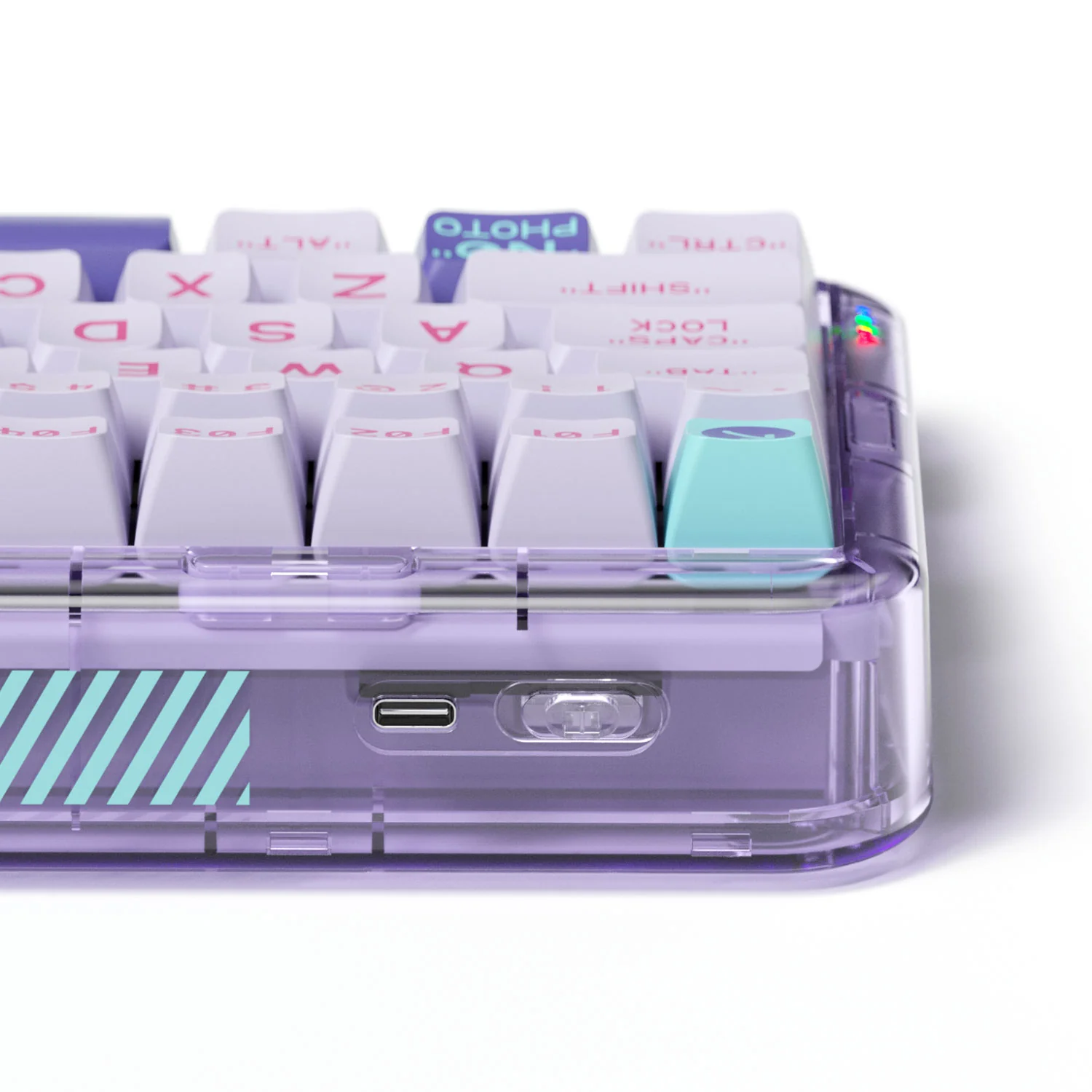 MOJO84 Mechanical Keyboard Vaporwave - Image 5